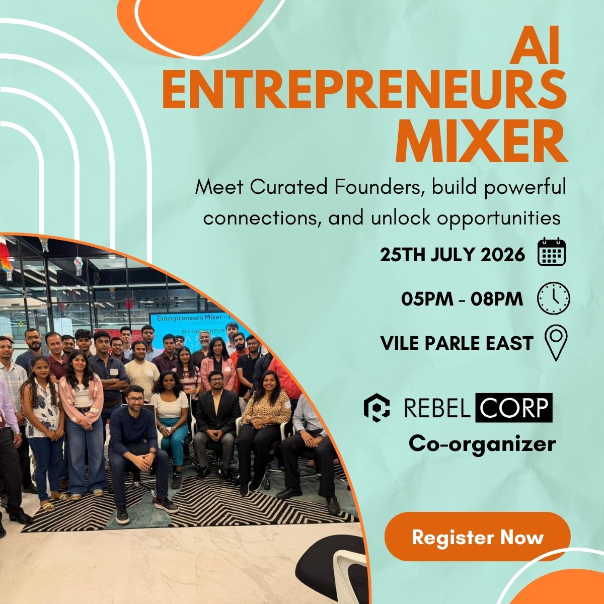 AI & Tech Entrepreneur's Mixer (Mumbai)